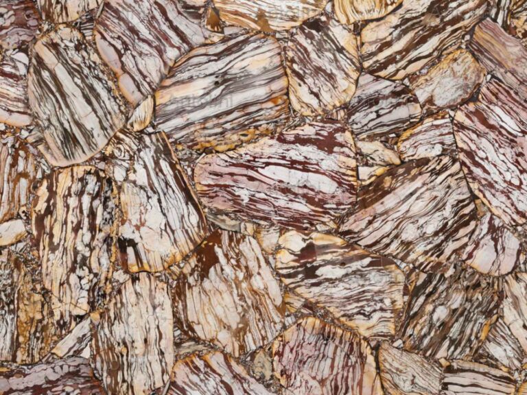 precioustone zebra jasper closeup